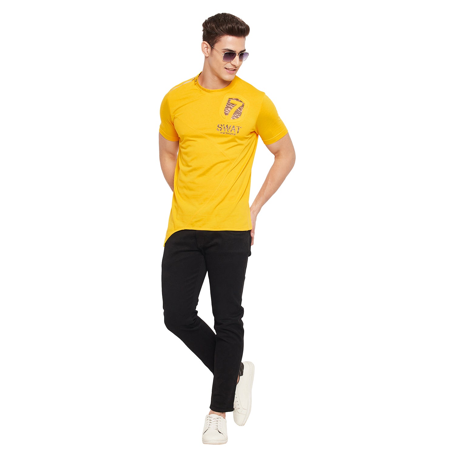 Duke Urban Men Stardust Half Sleeve  T-Shirt  (LF4335)