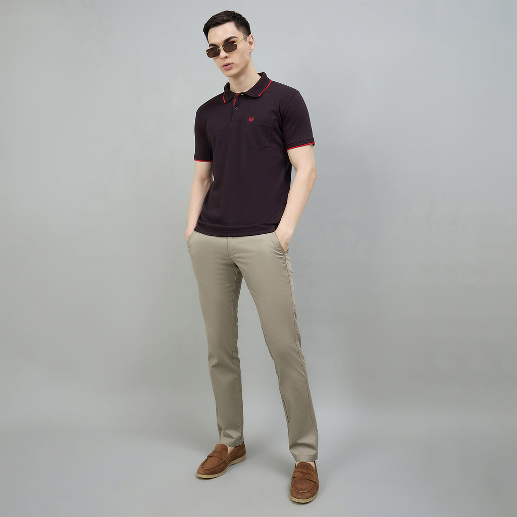 Duke Urban Men Flatfront Narrowfit Non-denim Casual Trouser (SDT4667)
