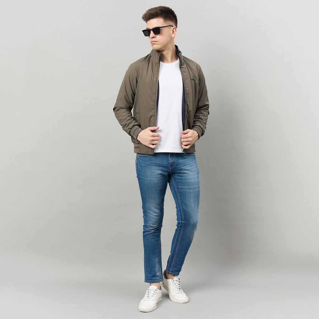 Duke Urban Men Full Sleeve Reversible Slim fit Jacket (SDZ3235)