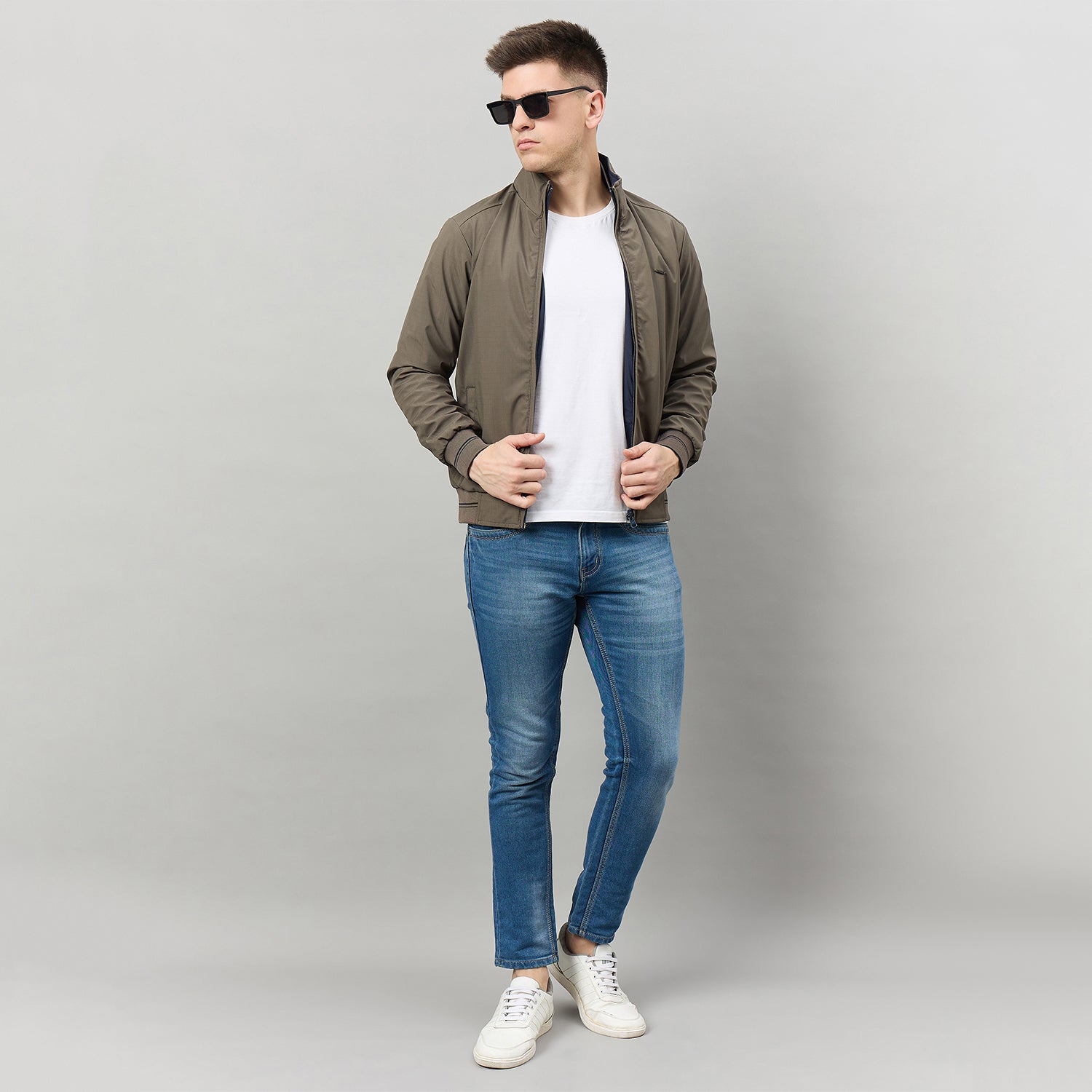 Duke Urban Men Full Sleeve Reversible Slim fit Jacket (SDZ3235)