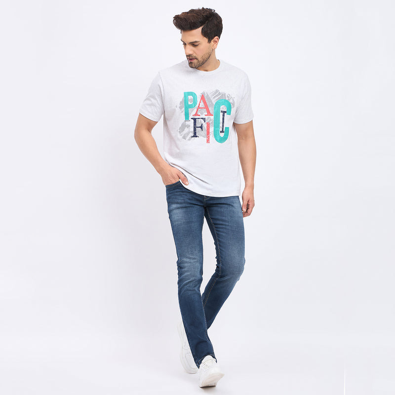 Duke Urban Men Half Sleeve Cotton T-shirt (LF7243)