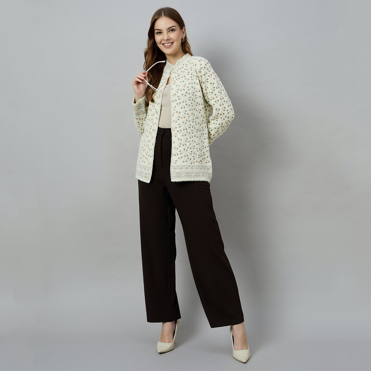 Duke Urban Women Front Open Regular Cardigan (ONSDS102)