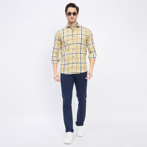 Duke Stardust Men Full Sleeve Cotton Shirt (SDO8CKAP)