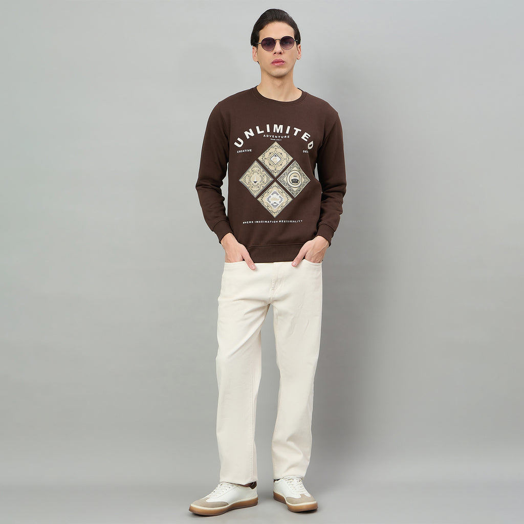 Duke Urban Men Round Neck Regular Sweatshirt (LF6345)