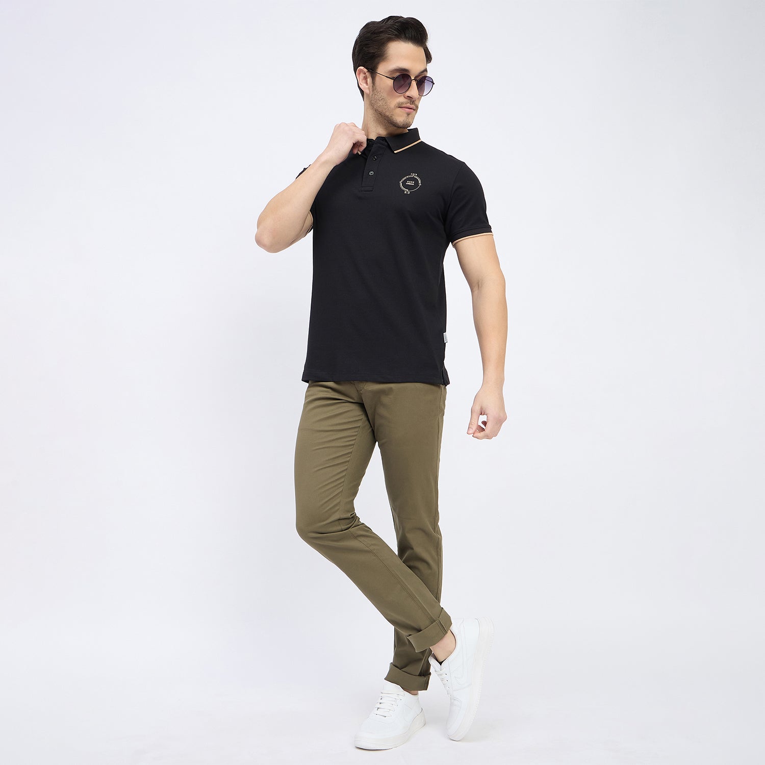 Duke Urban Men Half Sleeve Cotton T-shirt (LF7319)