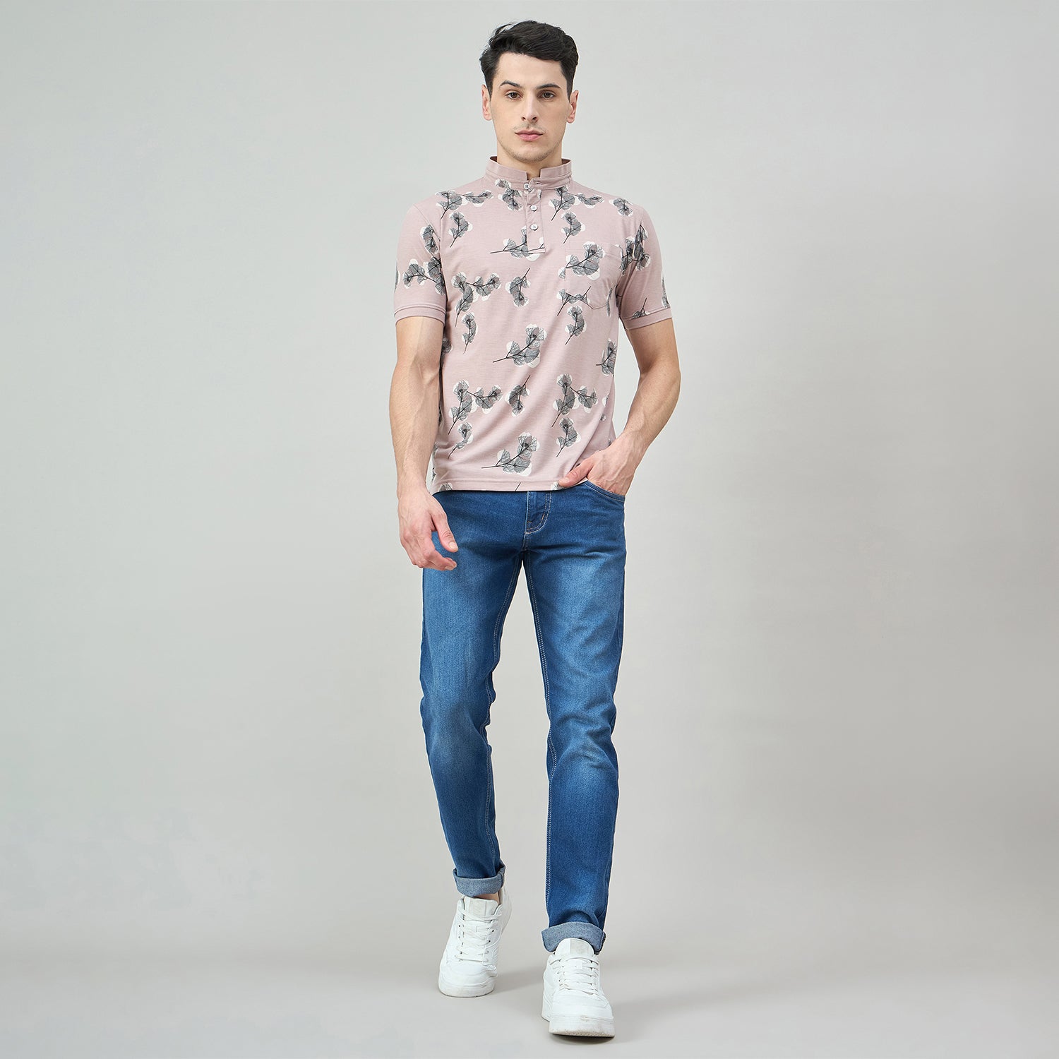 Duke Urban Men Half Sleeve Cotton Tshirt (LF7771)