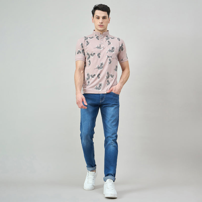 Duke Urban Men Half Sleeve Cotton Tshirt (LF7771)