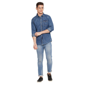 Duke Stardust Men Full Sleeve Cotton Shirt (SDO8626)