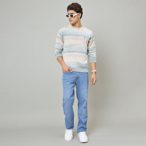 Duke Men Full Sleeve Classic round neck sweater (SDS2283)