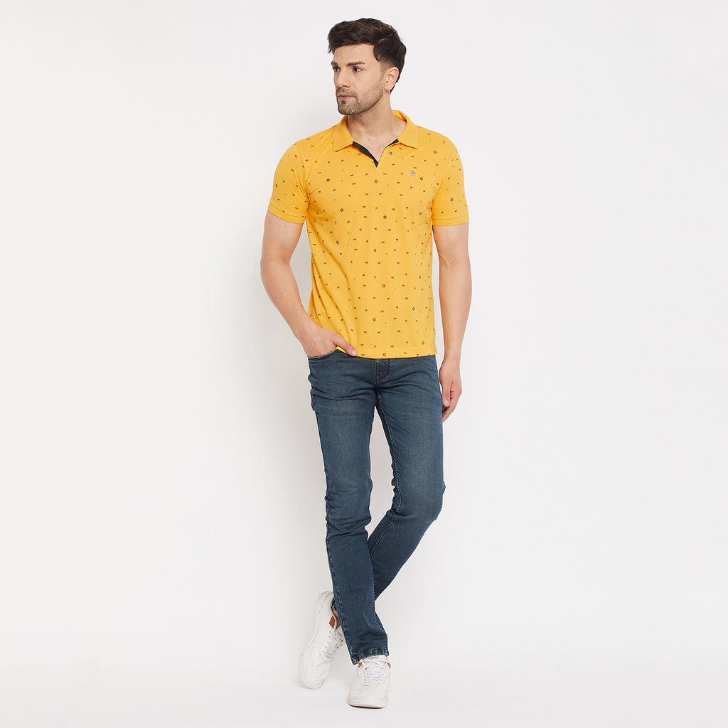 Duke Stardust Men Half Sleeve Cotton T-shirt (SP0609)