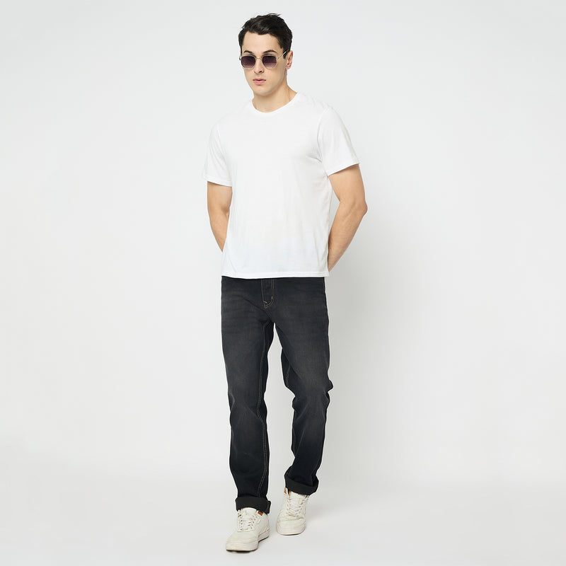 Duke Urban Men Comfort Fit Stretchable Jeans (SDD5900C)