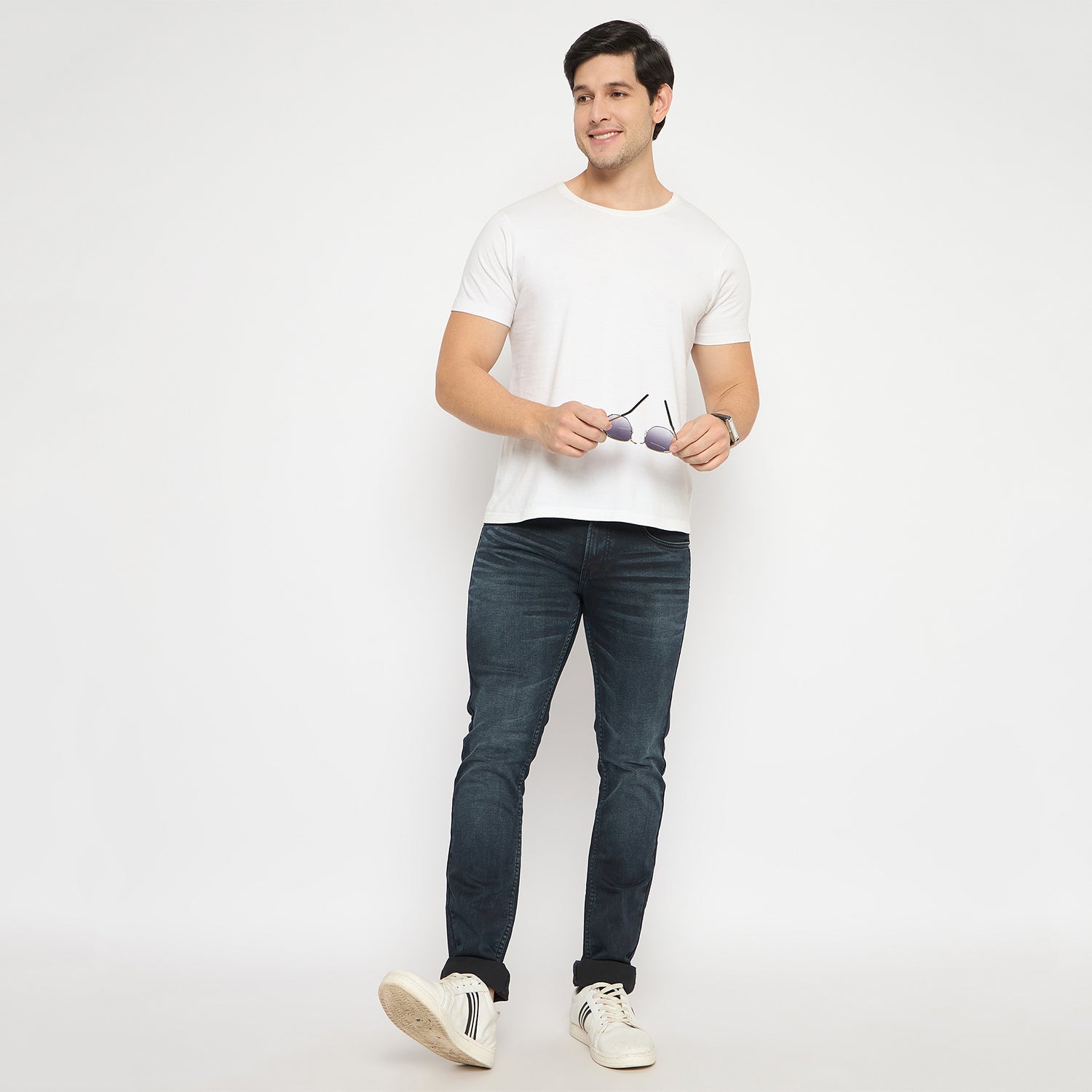 Duke Urban Men Narrow Bottom Stretchable Jeans (SDD5677N)