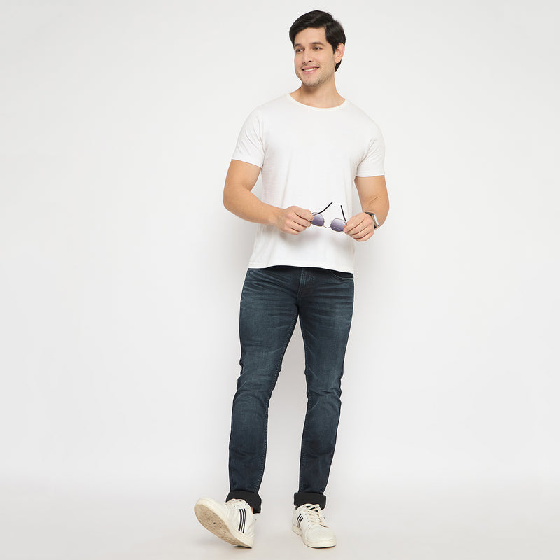 Duke Urban Men Narrow Bottom Stretchable Jeans (SDD5677N)