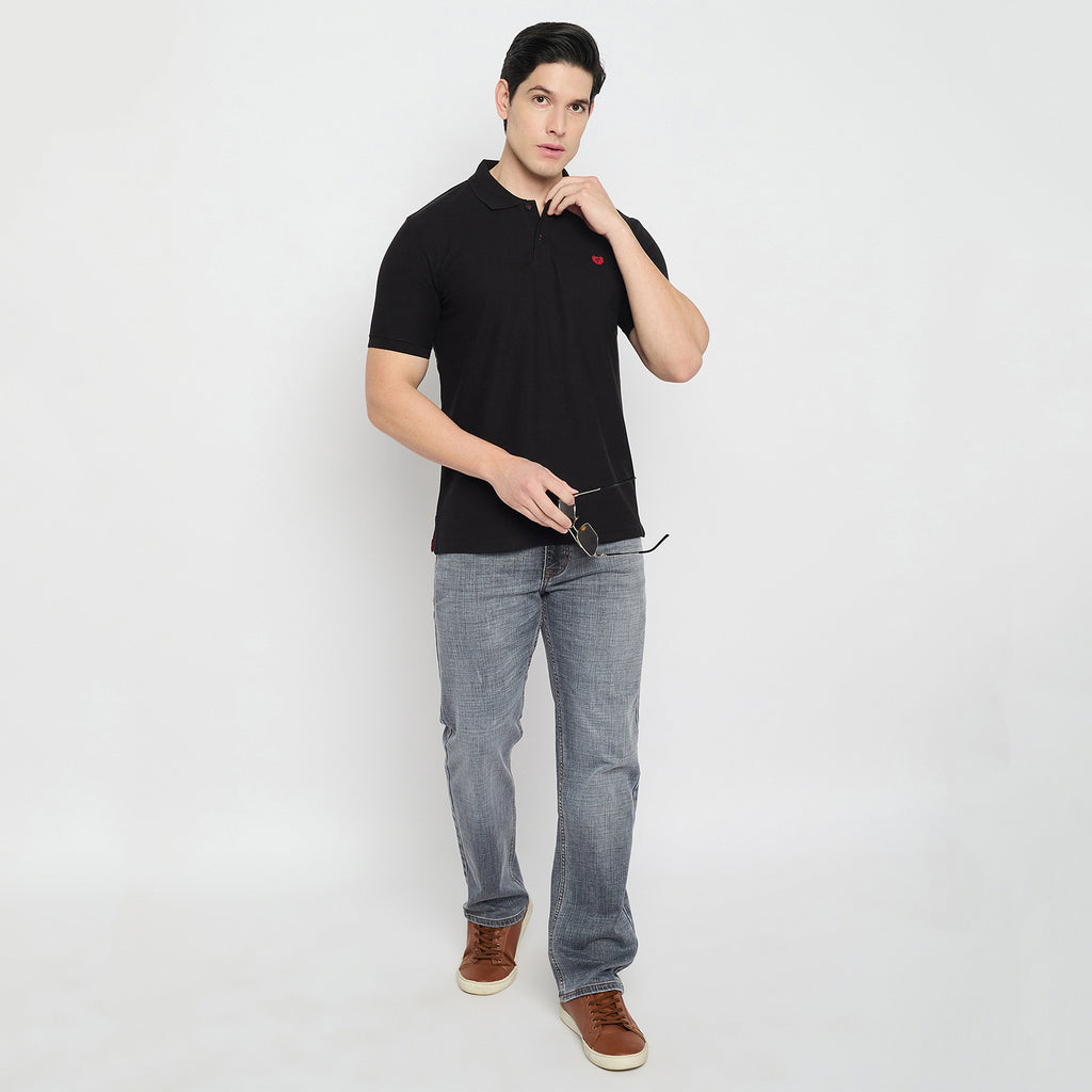 Duke Urban Men Half Sleeve Cotton Collared Tshirt (MSD65)