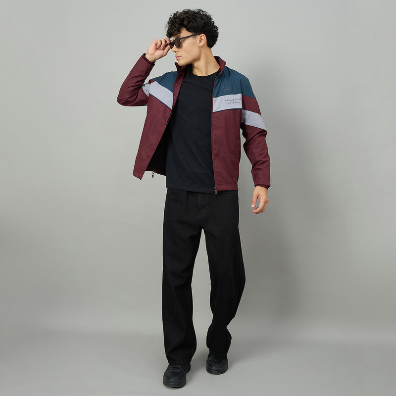 Duke Men High Neck Wind Cheater Jacket (SDZ3194)