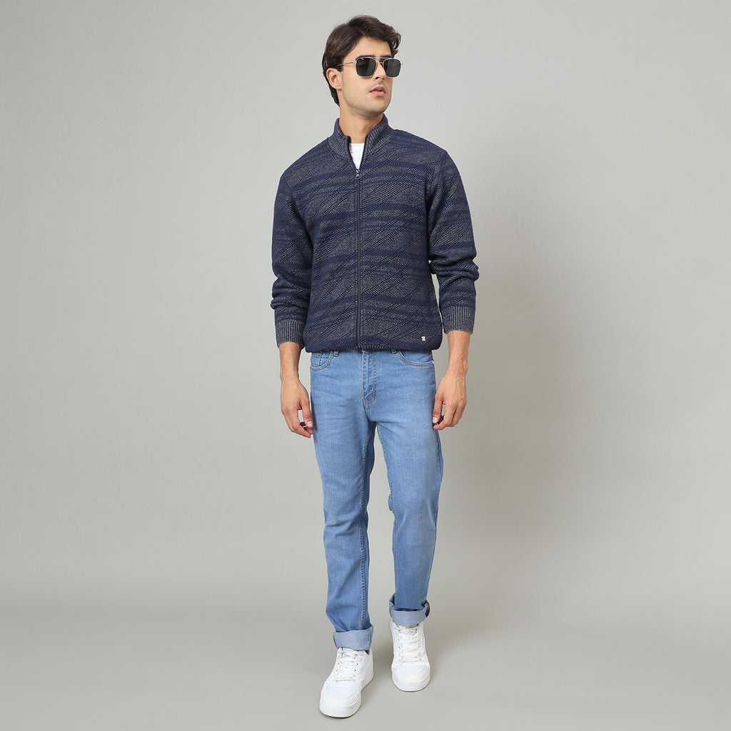 Duke Urban Men Stylish full sleeve zipper sweater (SDS2219)