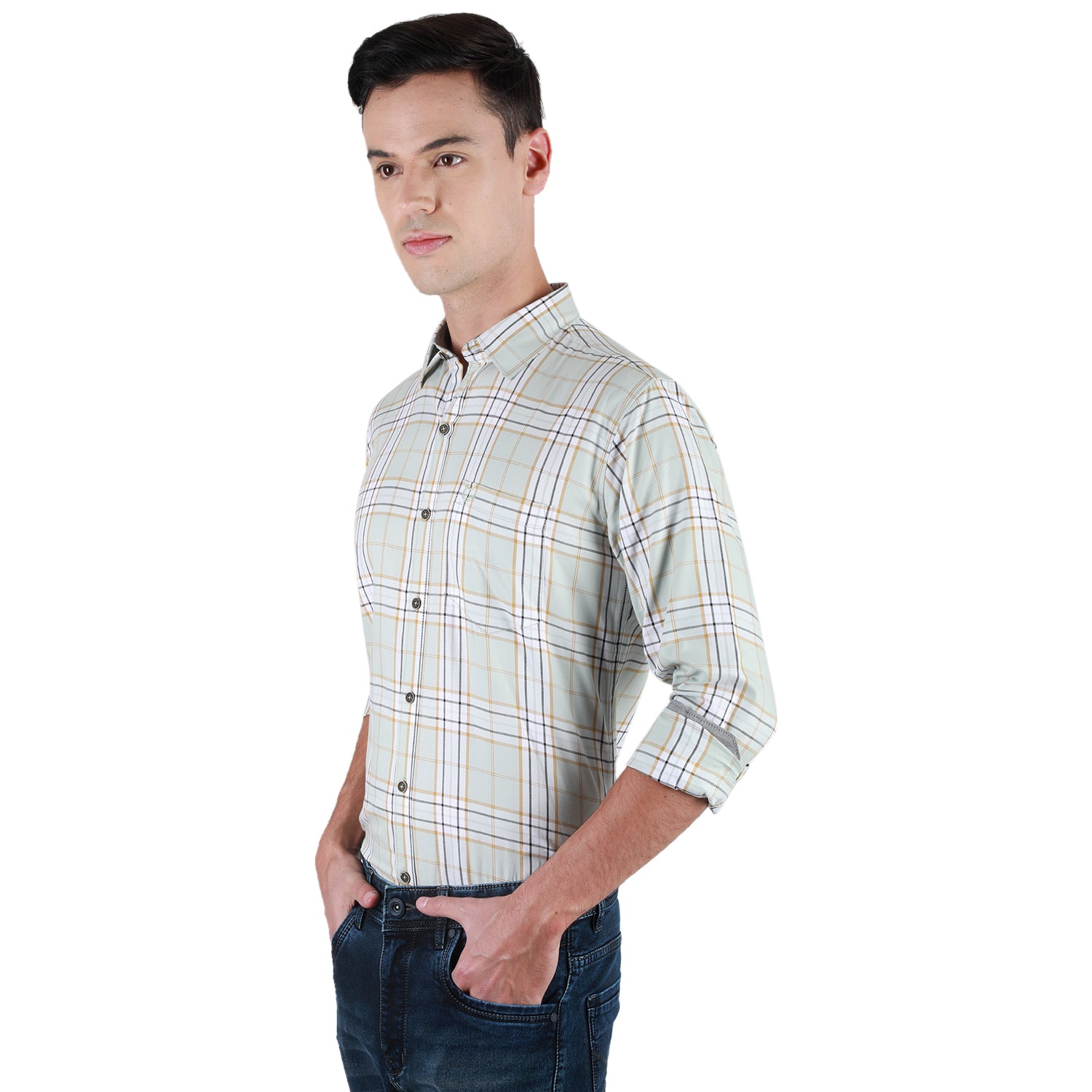 Duke Stardust Men Full Sleeve Cotton Shirt (SDO6CKQ)