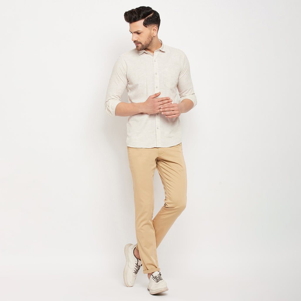 Duke Urban Men Full Sleeve Cotton Shirt (SDO8PLCB)