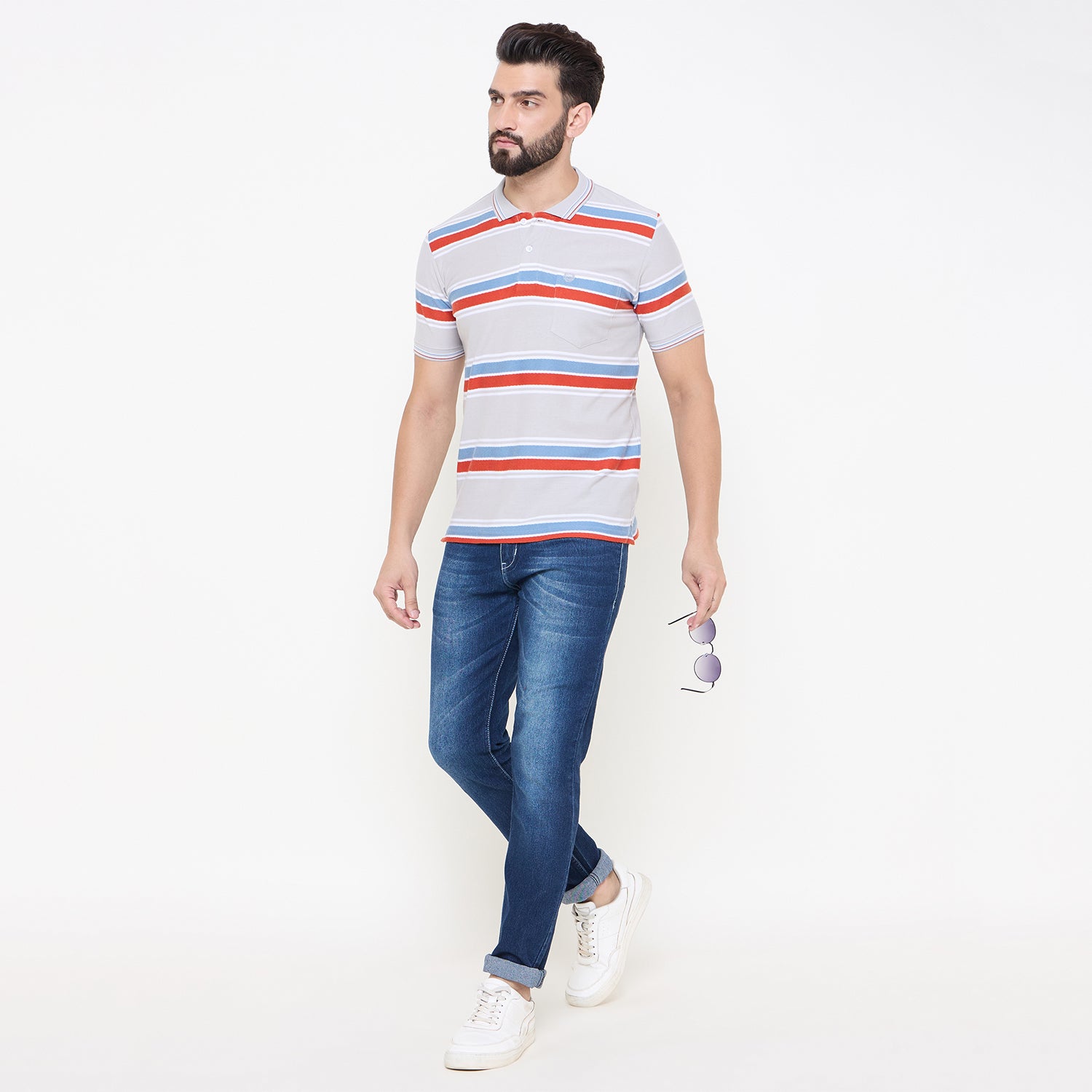 Duke Urban Men Half Sleeve Cotton Tshirt (LF7276)