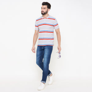 Duke Stardust Men Half Sleeve Cotton Tshirt (LF7276)