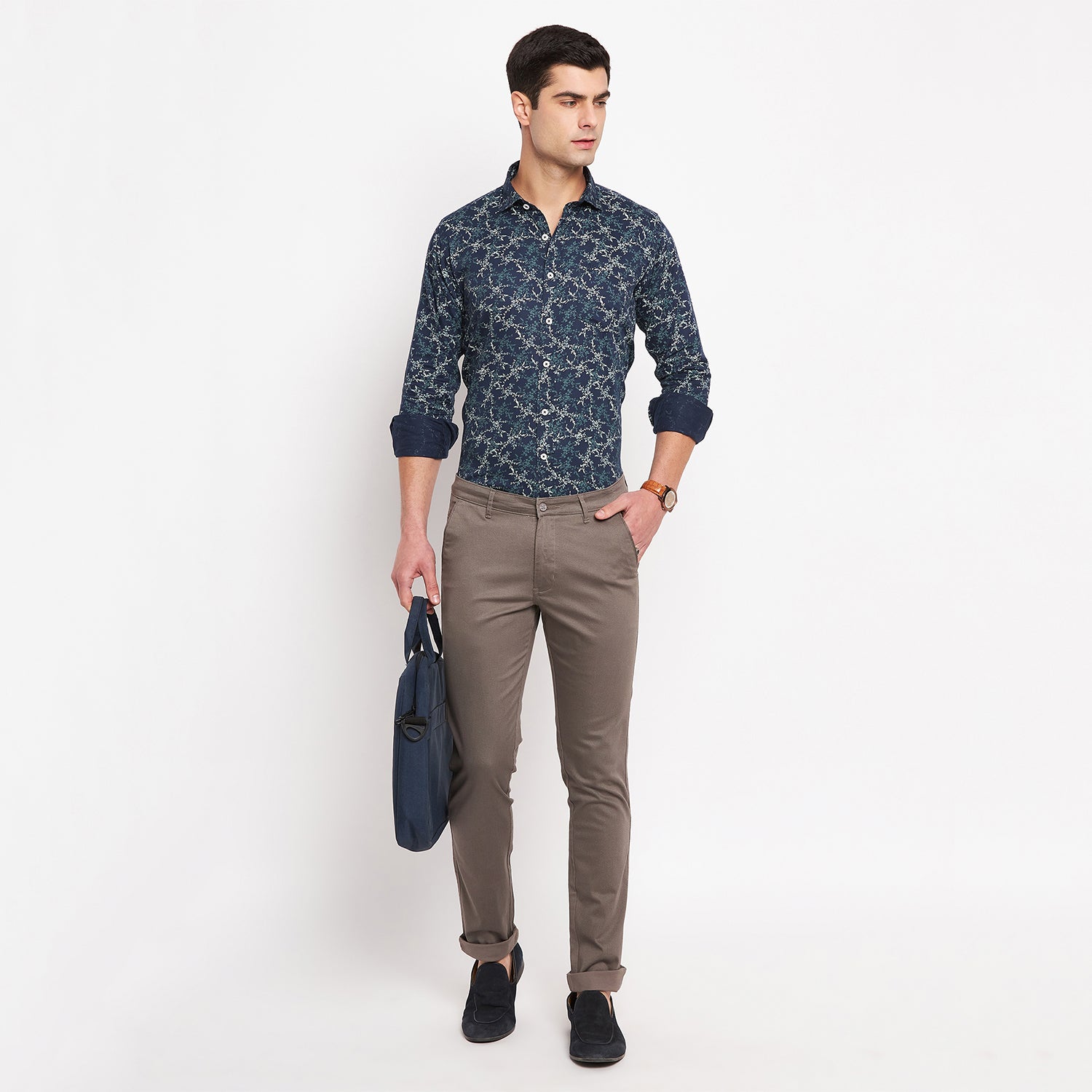 Duke Urban Men Full Sleeve Cotton Shirt (SDO8PRSP)