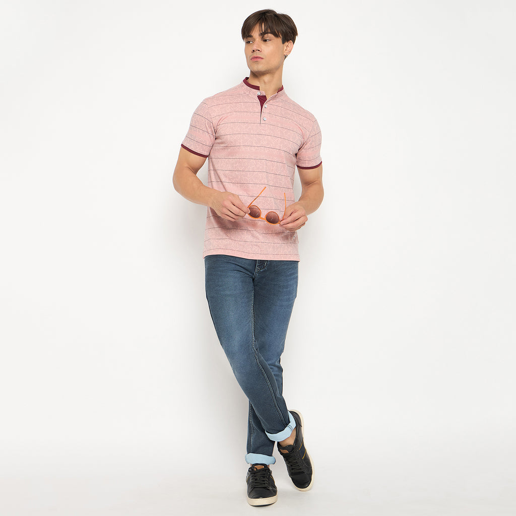 Duke Strardust Men Half Sleeve Cotton T-shirt (LF7134)