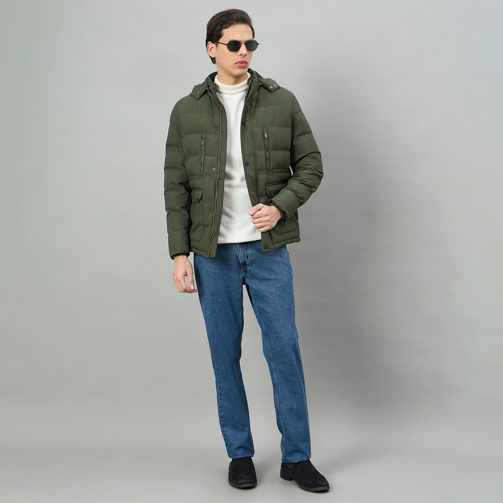 Duke Urban Men Full Sleeve Hooded Jacket (SDZ3276)