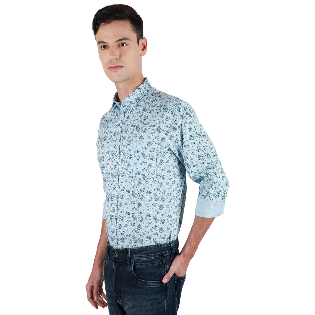 Duke Stardust Men Full Sleeve Cotton Shirt (SDO7PRTH)