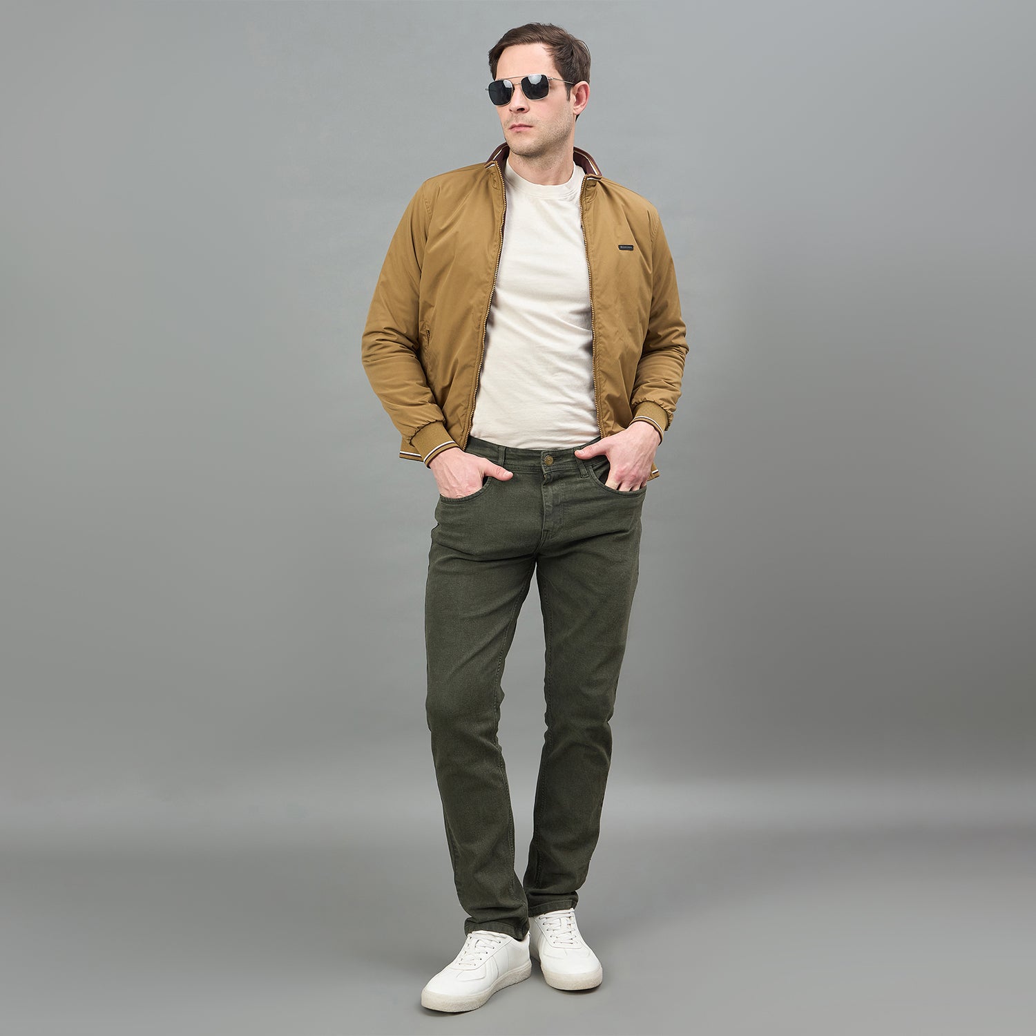 Duke Urban Men Full Sleeve High Neck Reversible Jacket (SDZ3149)