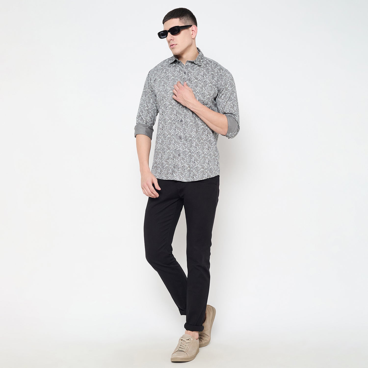 Duke Urban Men Full Sleeve Cotton Shirt (SDO8PRQ)