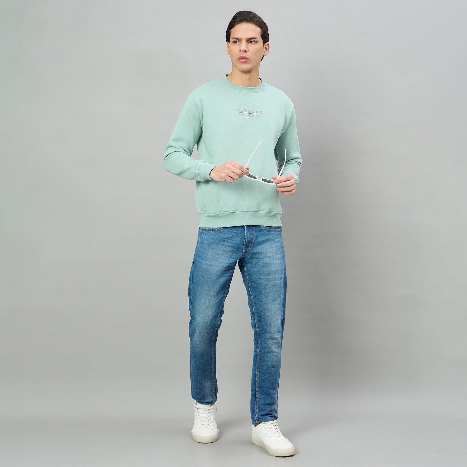 Duke Urban Men Round Neck Full Sleeve Regular Sweatshirt (LF6551)