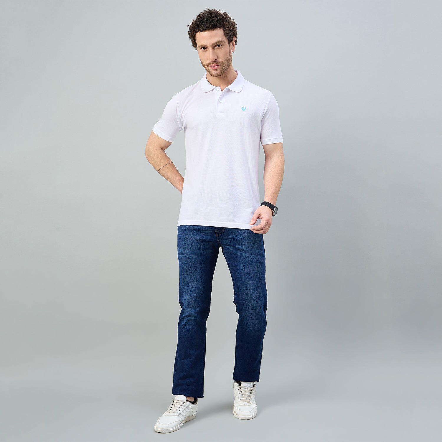 Duke Urban Men Comfort Fit Designer Jeans (MSD5909C)