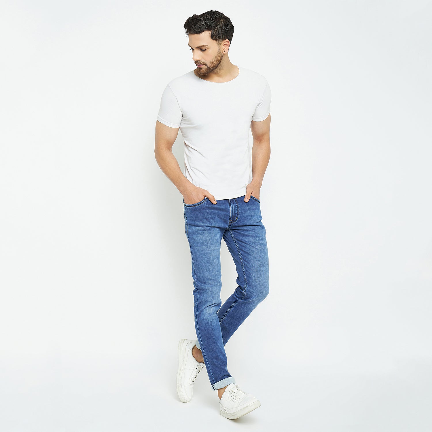 Duke Urban Men Slim Fit Stretchable jeans (SDD5557)