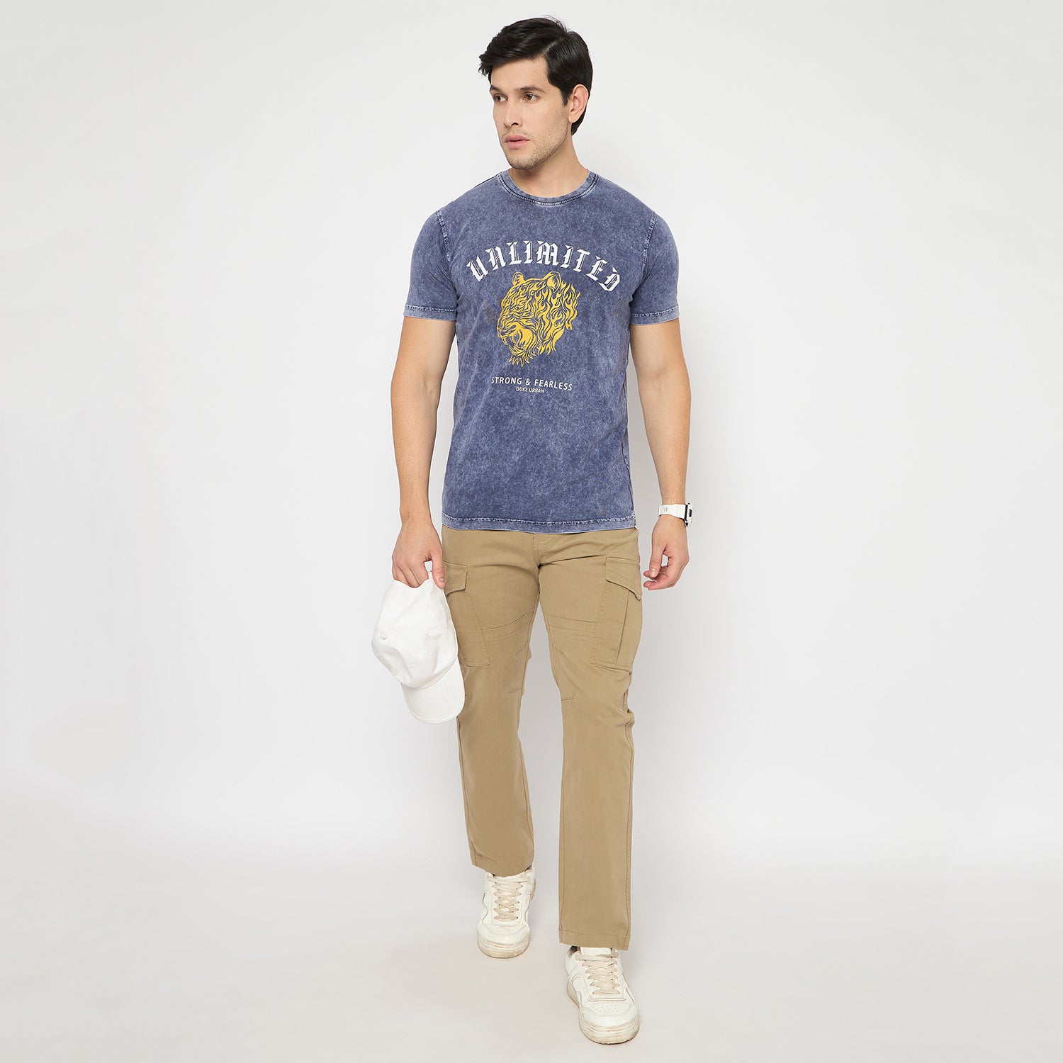 Duke Urban Men Half Sleeve Cotton Tshirt (LF7427)