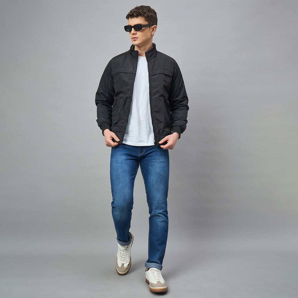 Duke Urban Men Full Sleeve Slim Fit Reversible Jacket (SDZ4081)