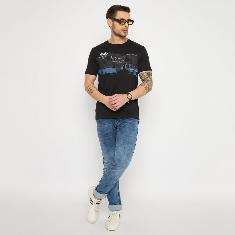 Duke Urban Men Half Sleeve Cotton Tshirt (LF7420)