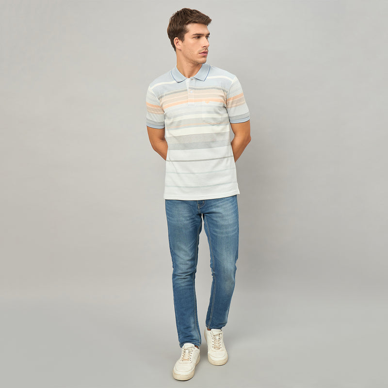 Duke Urban Men Half Sleeve Cotton Tshirt (LF7653)