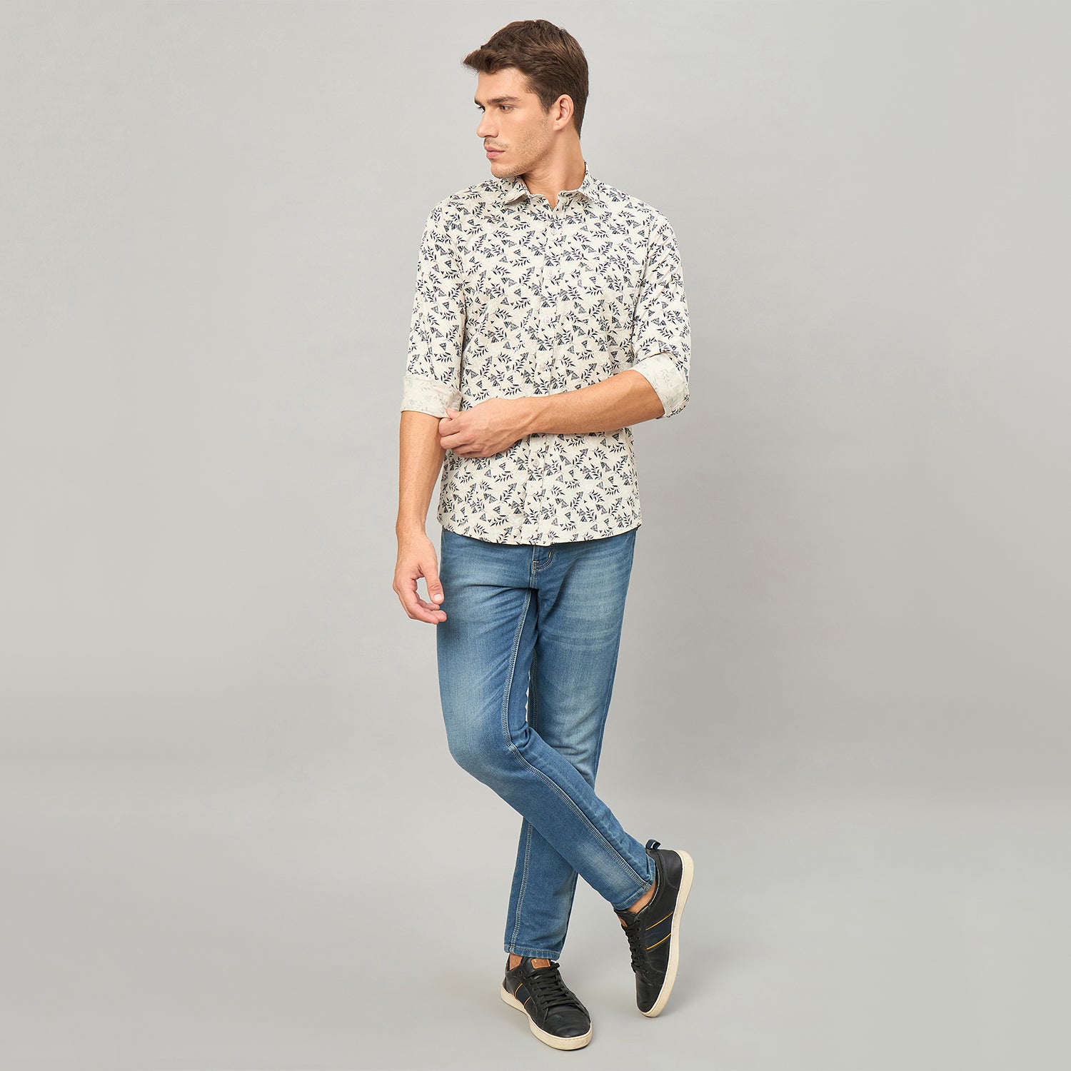 Duke Urban Men Full Sleeve Cotton Shirt (SDO8PRAM)
