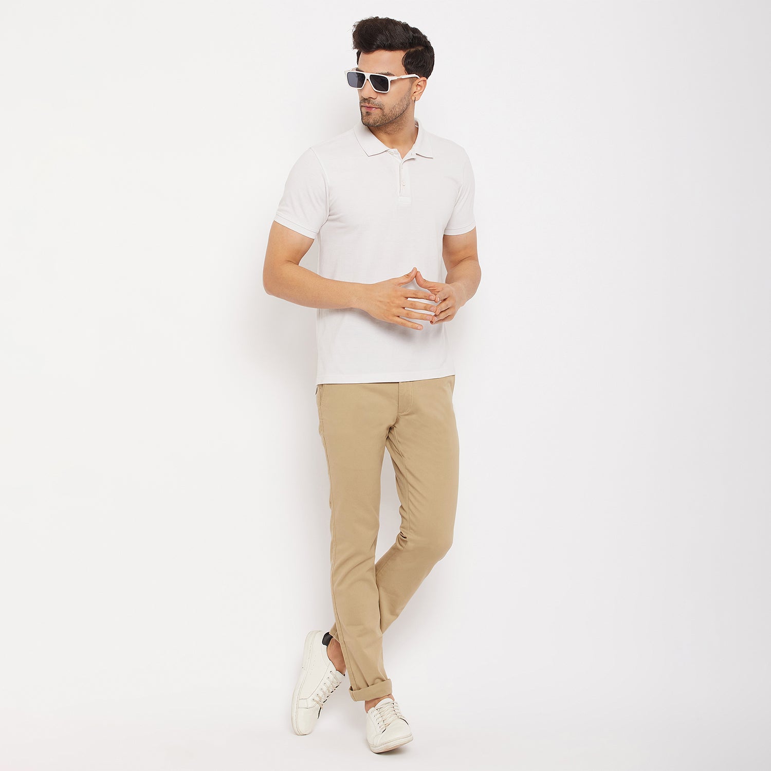 Duke Urban Men Slim Fit Cotton Trousers (SDT4514)