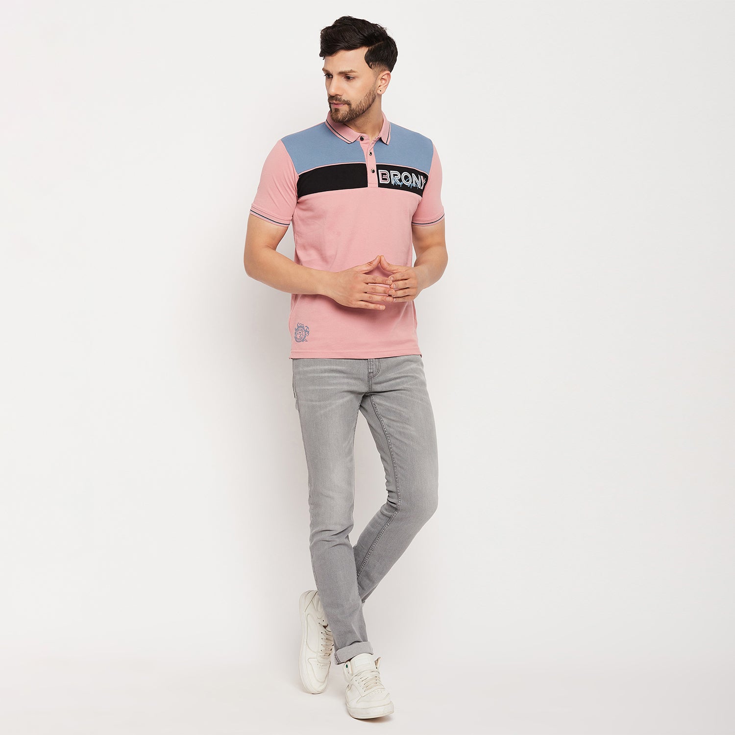 Duke Stardust Men Half Sleeve Cotton T-shirt (LF5852)