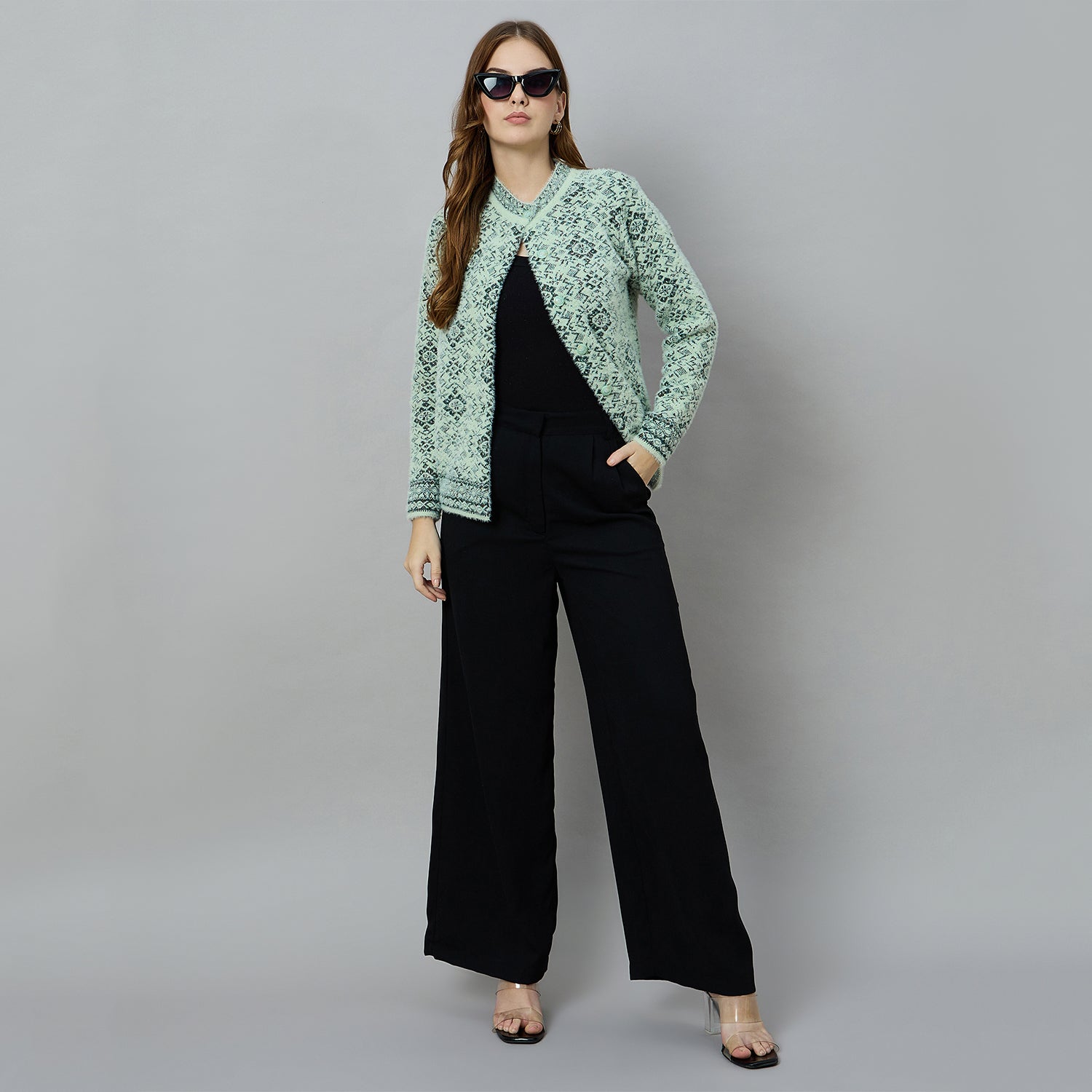 Duke Urban Women Front Open Short Cardigan (ONSDS104)