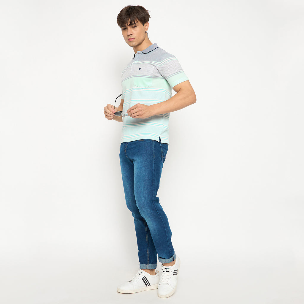 Duke Urban Men Half Sleeve Cotton T-shirt (LF7305)