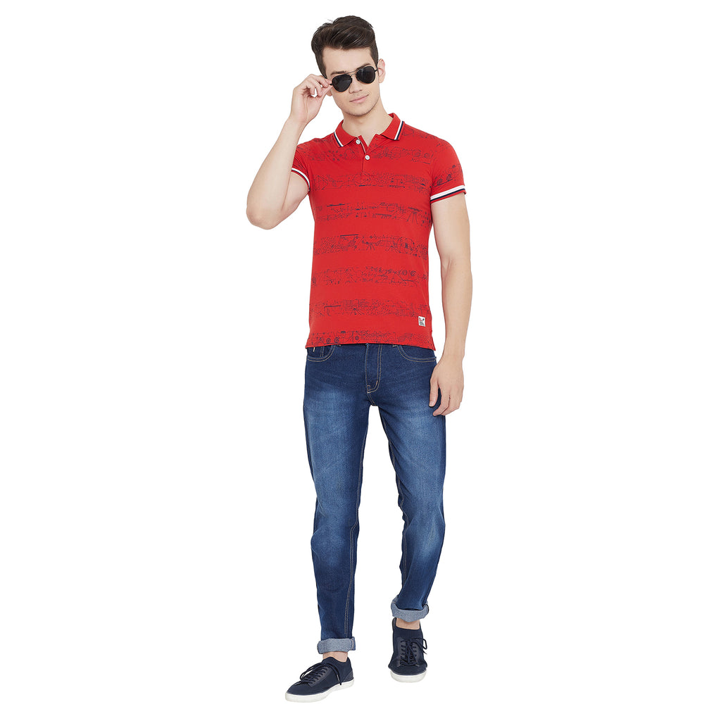 Duke Men Half Sleeve T-Shirt (LF4944)