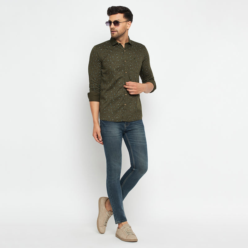 Duke Stardust Men Full Sleeve Cotton Shirts (SDO8PRSL)