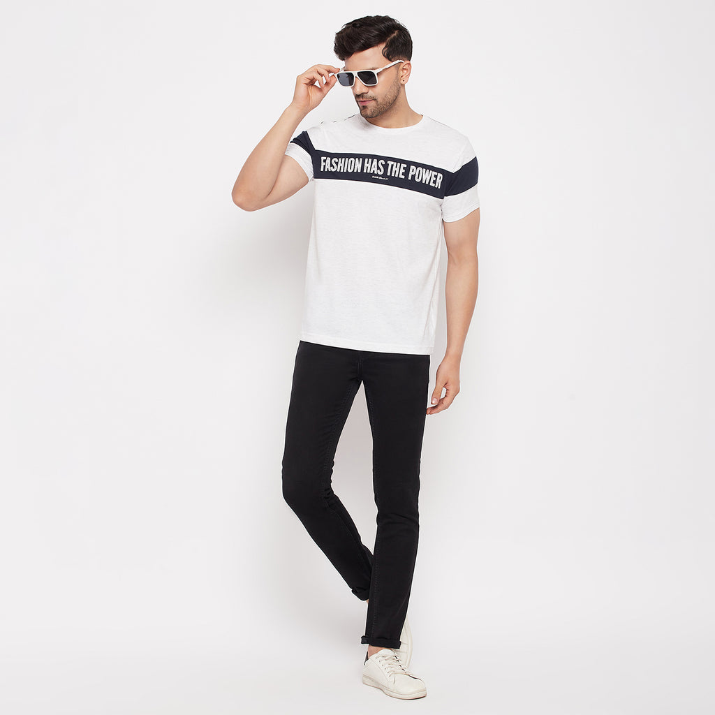 Duke Stardust Men Round Neck Half Sleeve Cotton T-shirt (LF5829)