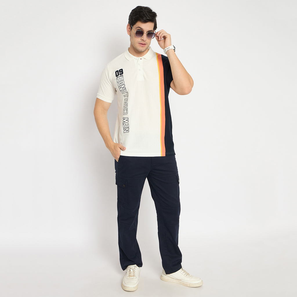 Duke Urban Men Half Sleeve Cotton Tshirt (LF7498)