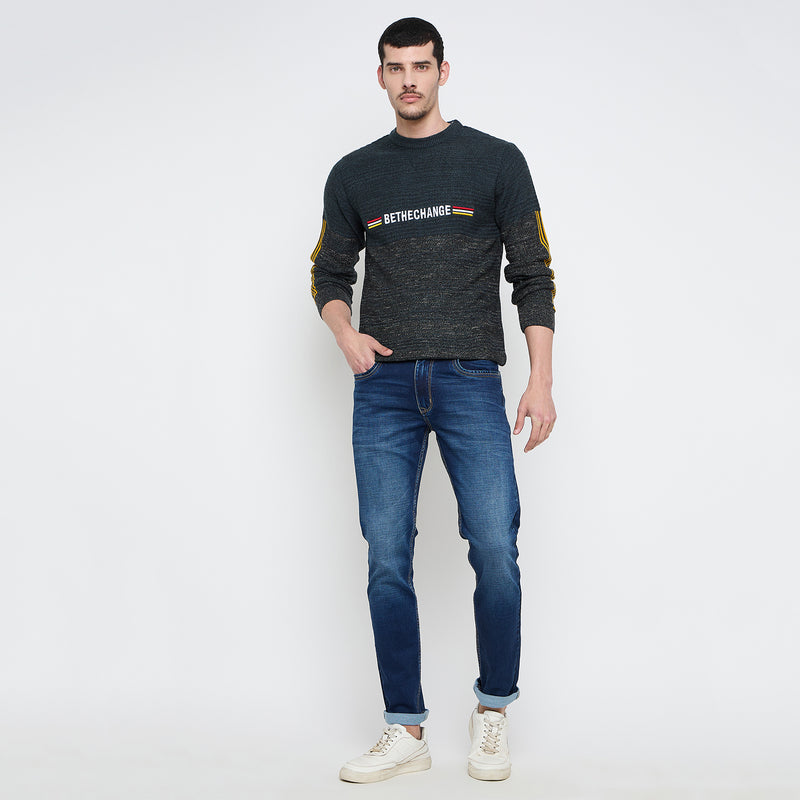 Duke Urban Men Full Sleeve Round Neck Sweater (SDS2107)
