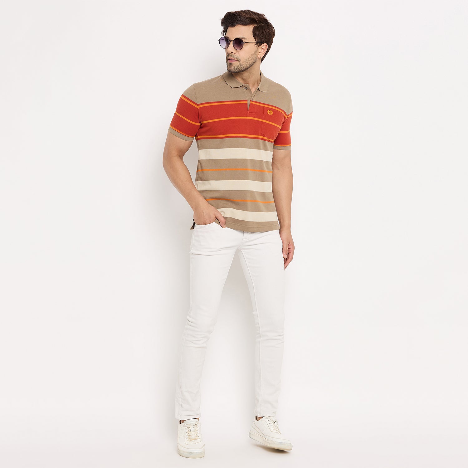 Duke Urban Men Half Sleeve Cotton T-shirt (LF7199)