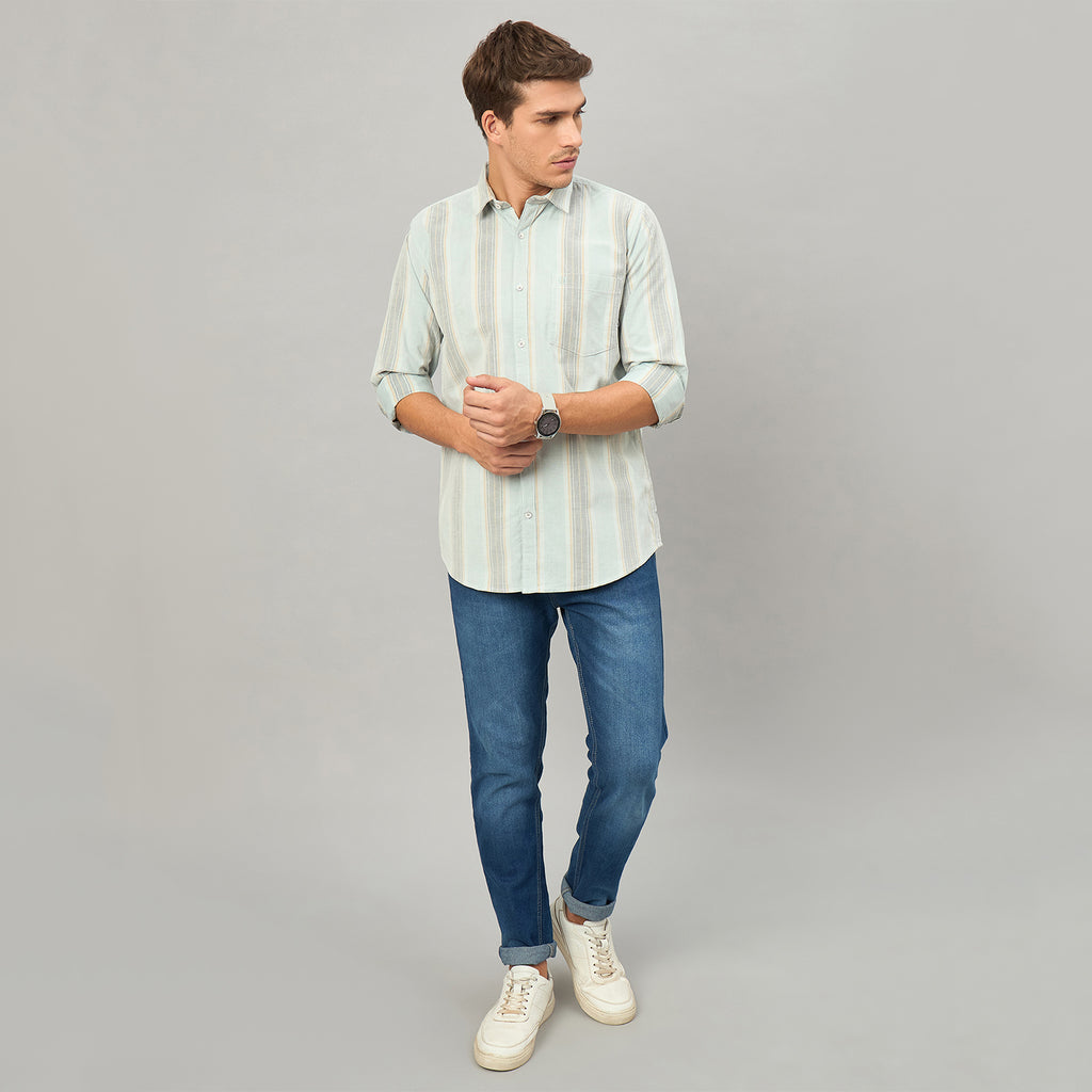 Duke Urban Men Full Sleeve Cotton Shirt (SDO5STK)