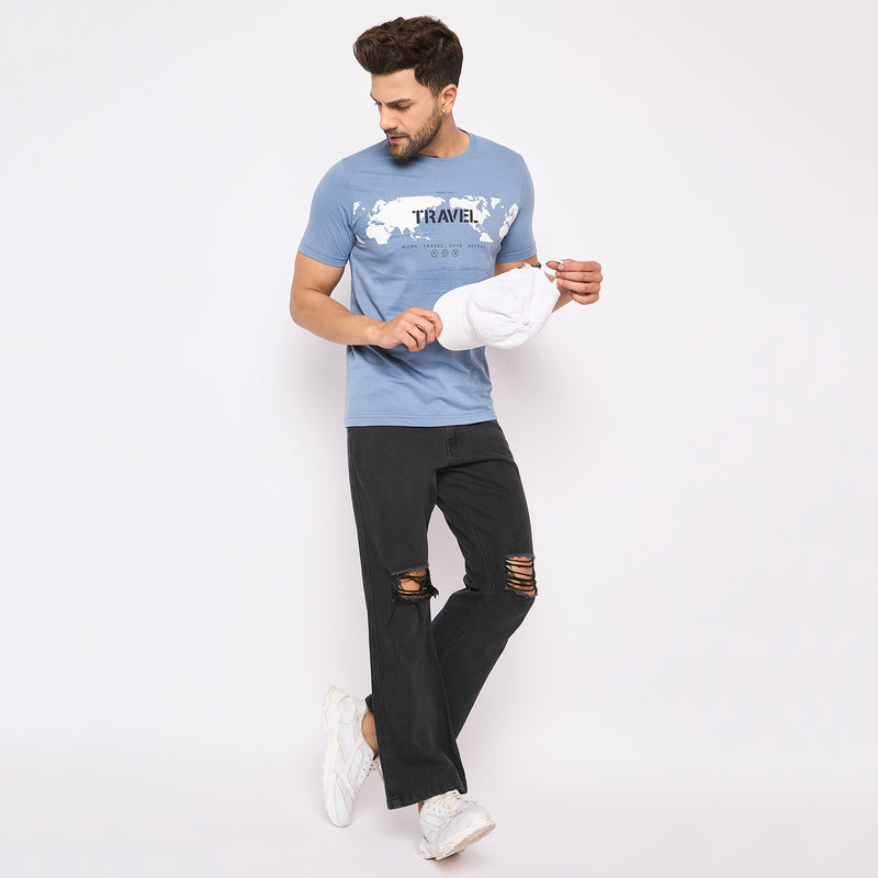 Duke Urban Men Half Sleeve Cotton T-shirt (ONLF291)